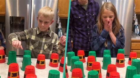 flip cup christmas game|flippy cup game.